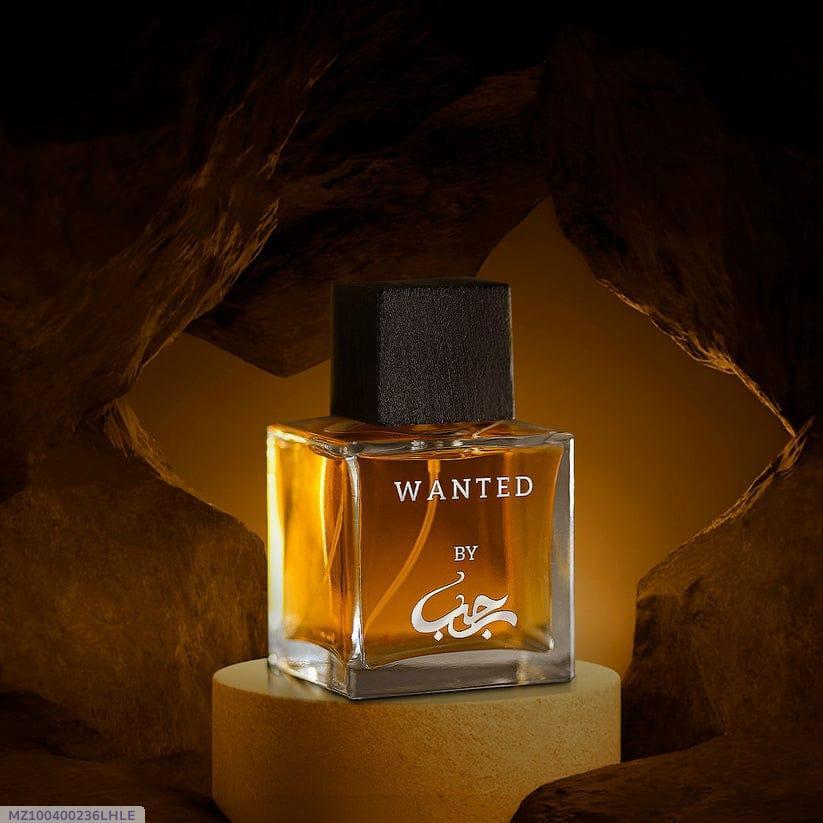 Wanted by Rajab Butt Men’s Oriental Perfume 50ml – Premium Black