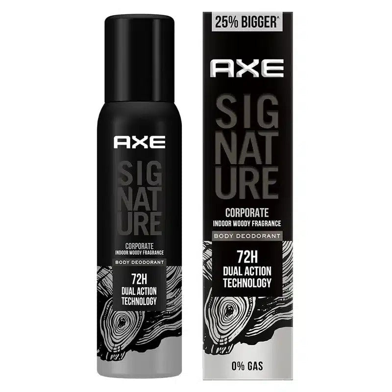 AXE Signature Dark Temptation Deodorant Perfume Spray 122ml โ Rich Chocolate Fragrance & 72H Freshness