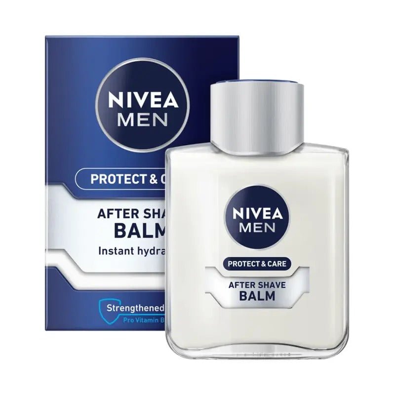 NIVEA MEN Protect & Care After Shave Balm 100ml– Soothing Hydration & Skin Protection