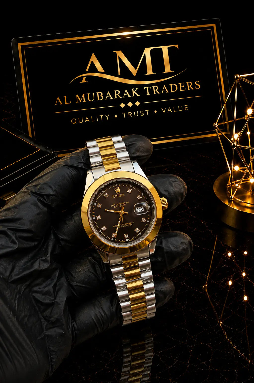 Men's Premium Stainless Steel Analogue Watch