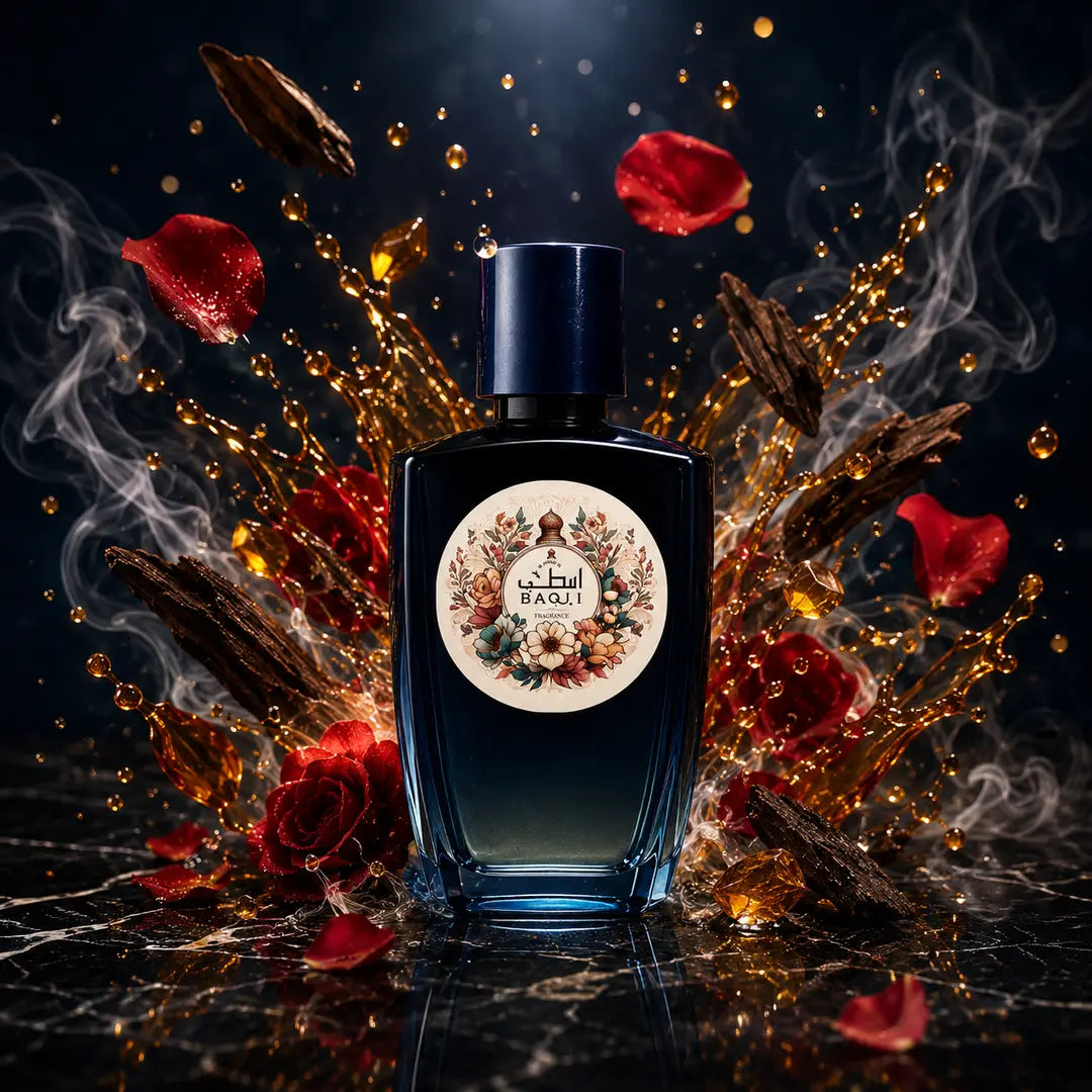 Velvet Cherry Amber Perfume for Women – Fruity Floral Rose Fragrance, 100ml
