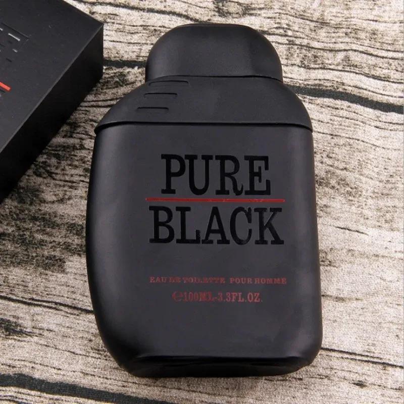 Creation Lamis Pure Black Eau de Toilette for Men 100ml – Spicy Woody Fragrance