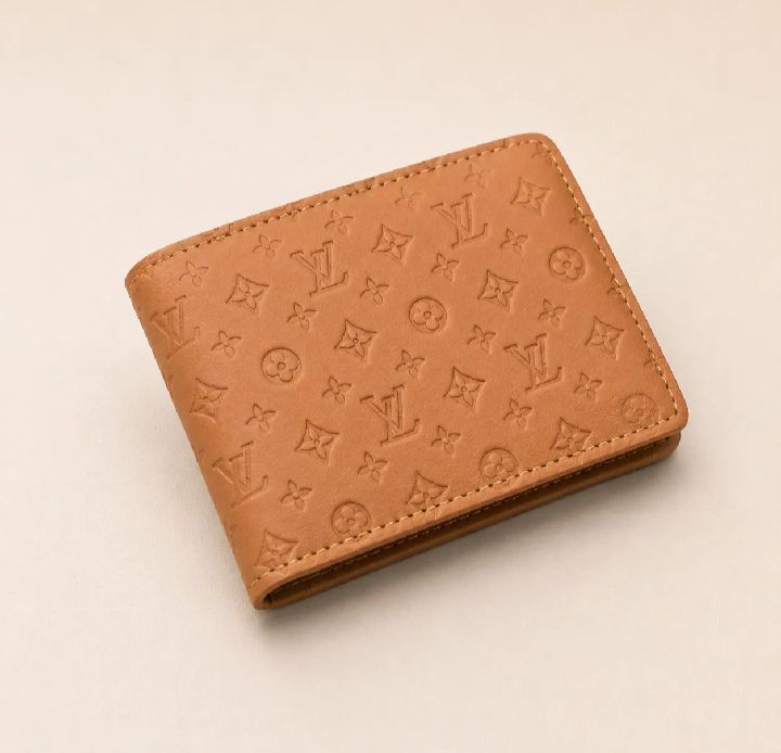 Premium LV-Style Leather Wallet for Men – Elegant & Stylish (with out box)