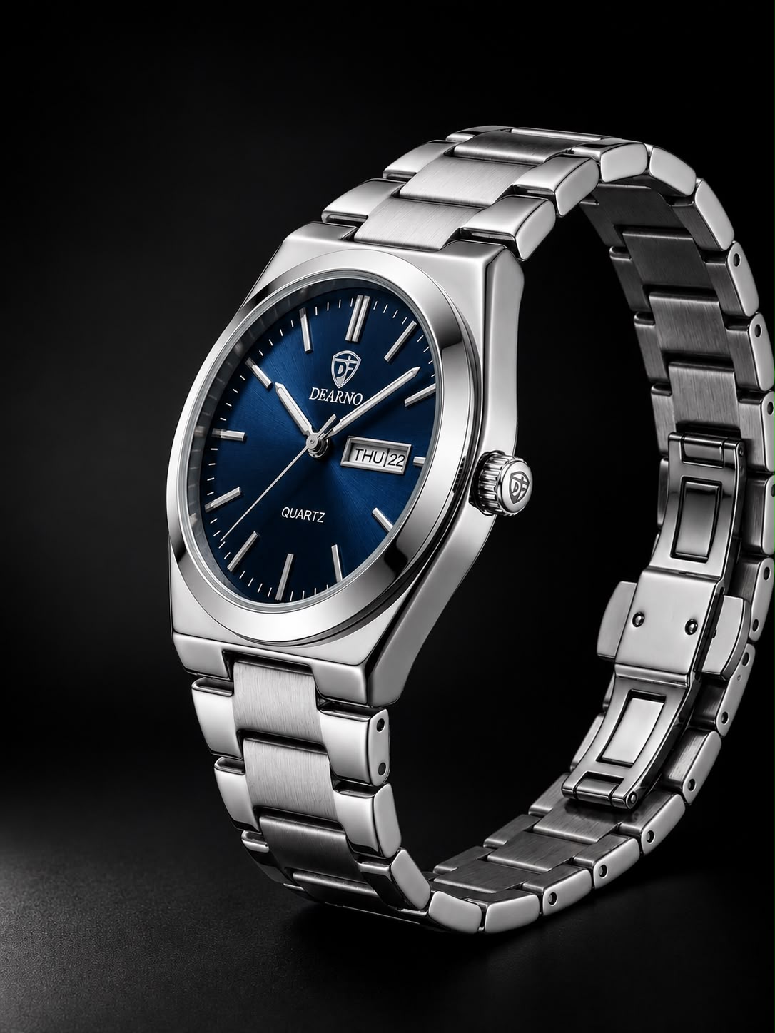 Dearno Premium Men’s Quartz Watch – Day & Date