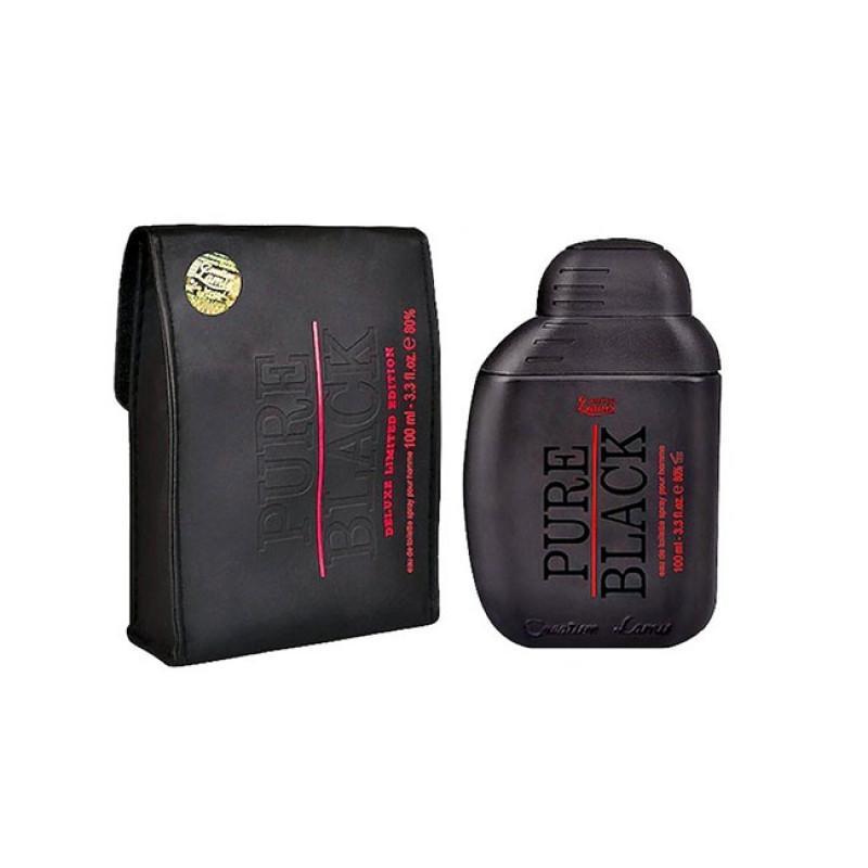 Creation Lamis Pure Black Eau de Toilette for Men 100ml – Spicy Woody Fragrance