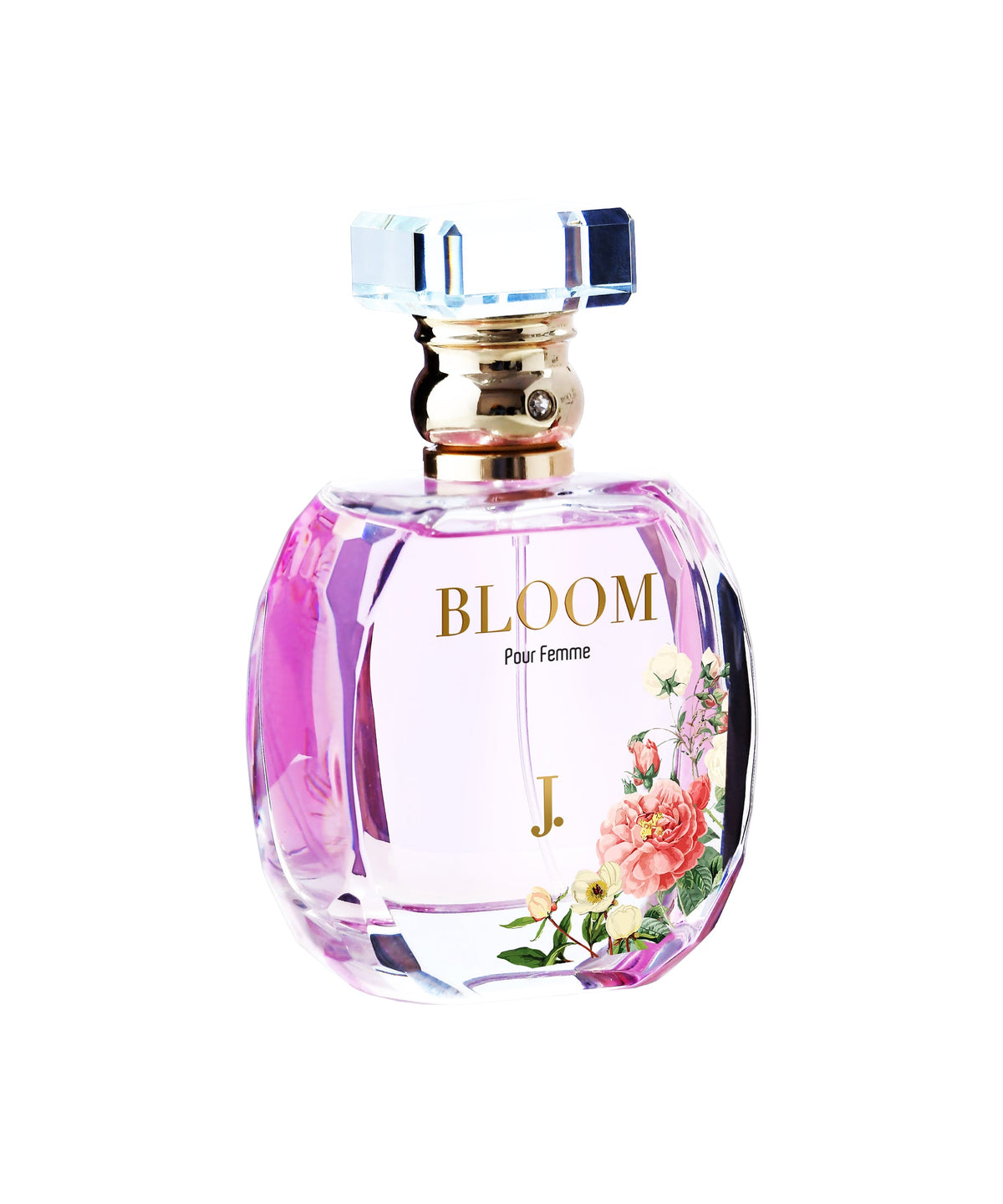 J. Bloom Pour Femme Eau de Parfum 100ml – Elegant Floral, Fruity & Musky Perfume for Women