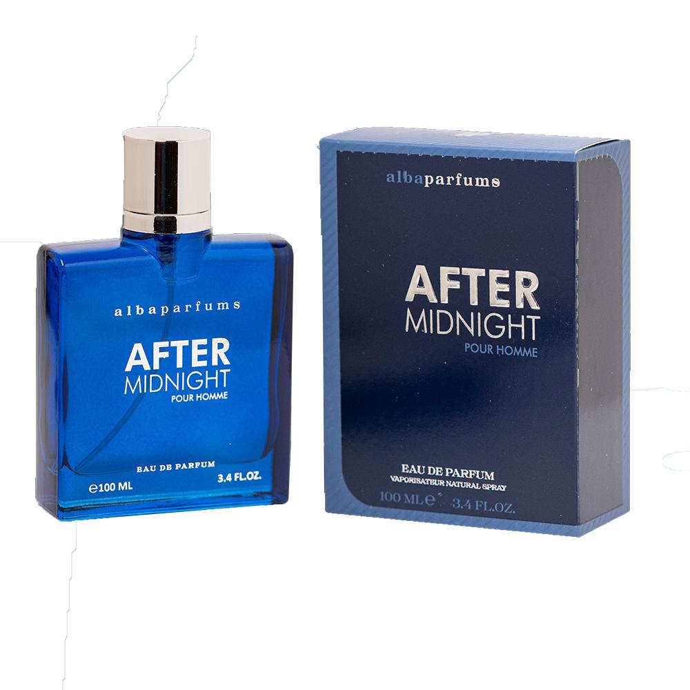 Alba After Midnight Pour Homme EDP 100ml – Men's Blue Bottle Perfume