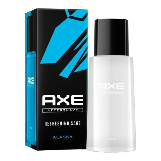 Axe Alaska Refreshing Sage Aftershave 100ml | Cooling Freshness & Smooth Skin | Imported (2 Variants)