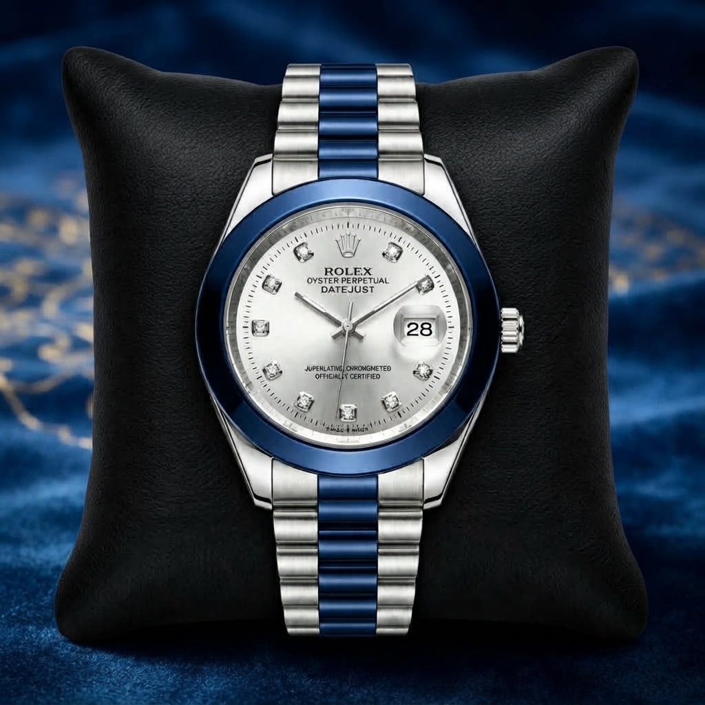 Luxury Datejust-Style Men’s Wristwatch – Premium Classic Design with Box