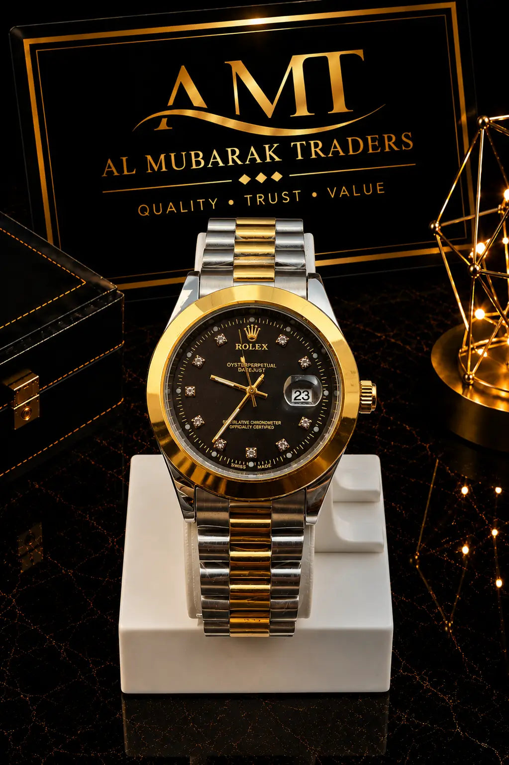 Men's Premium Stainless Steel Analogue Watch