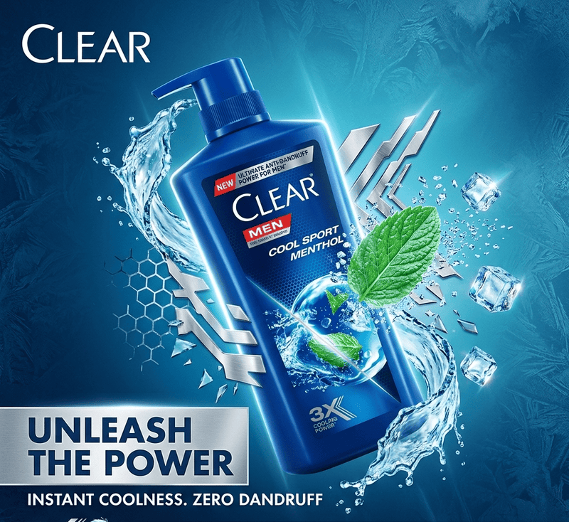 Imported Clear - Men Deep Cleanse Anti-Dandruff Shampoo 650ml