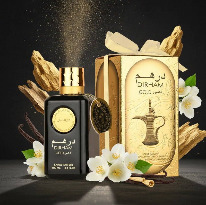 Dirham Gold Eau de Parfum 100ml – Luxurious Arabian Oriental Fragrance