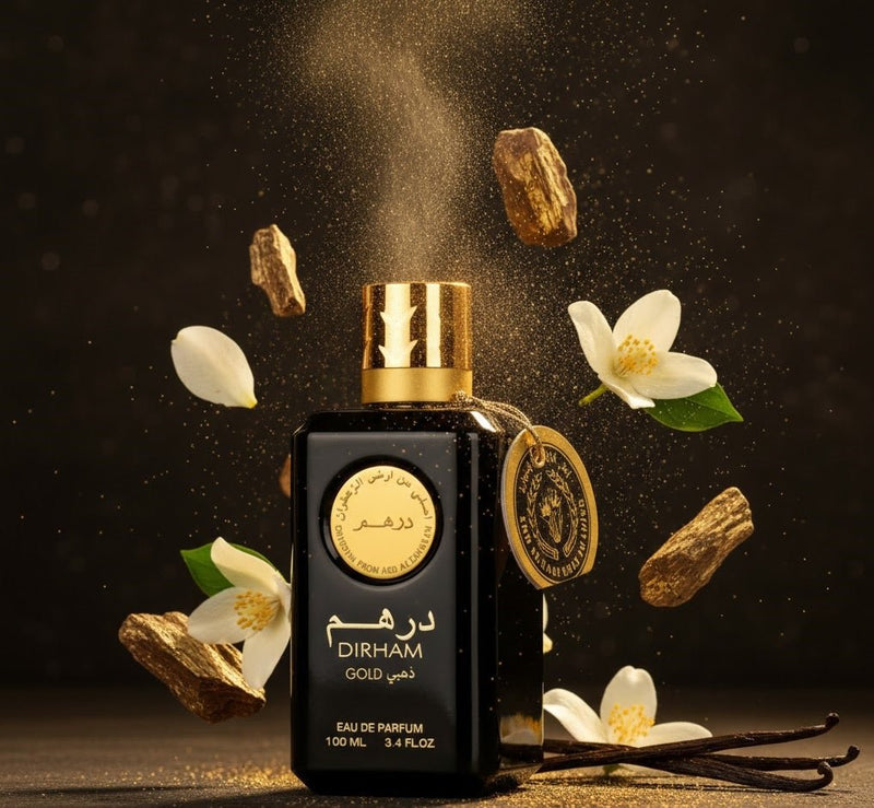 Dirham Gold Eau de Parfum 100ml – Luxurious Arabian Oriental Fragrance