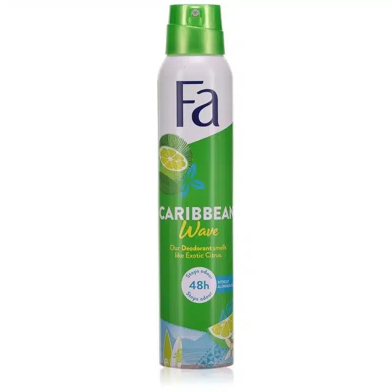 Fa Sport 48H Deodorant Spray 200ml – Citrus Green Freshness & Long-Lasting Odor Protection