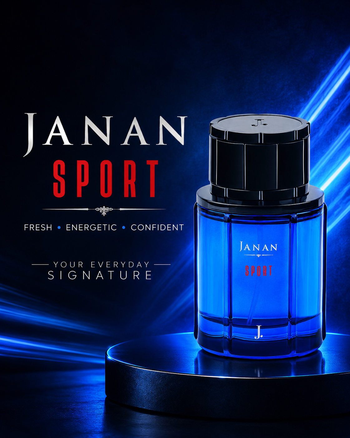 JANAN Sport Edition Perfume – 100ml | Luxury Fragrance for Men