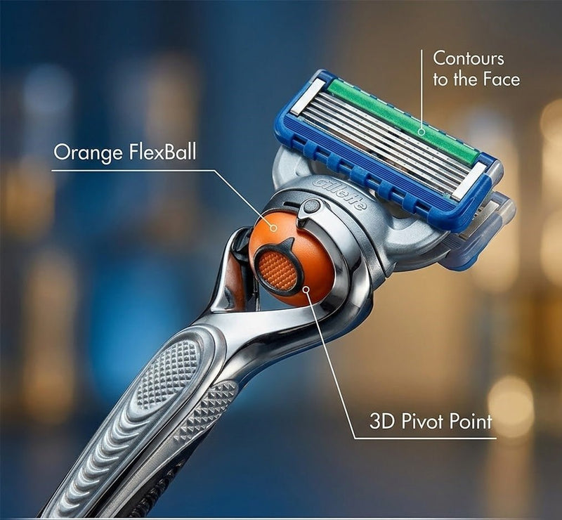 Gillette Fusion5 ProGlide Power Razor | Imported Men's Shaving Razor