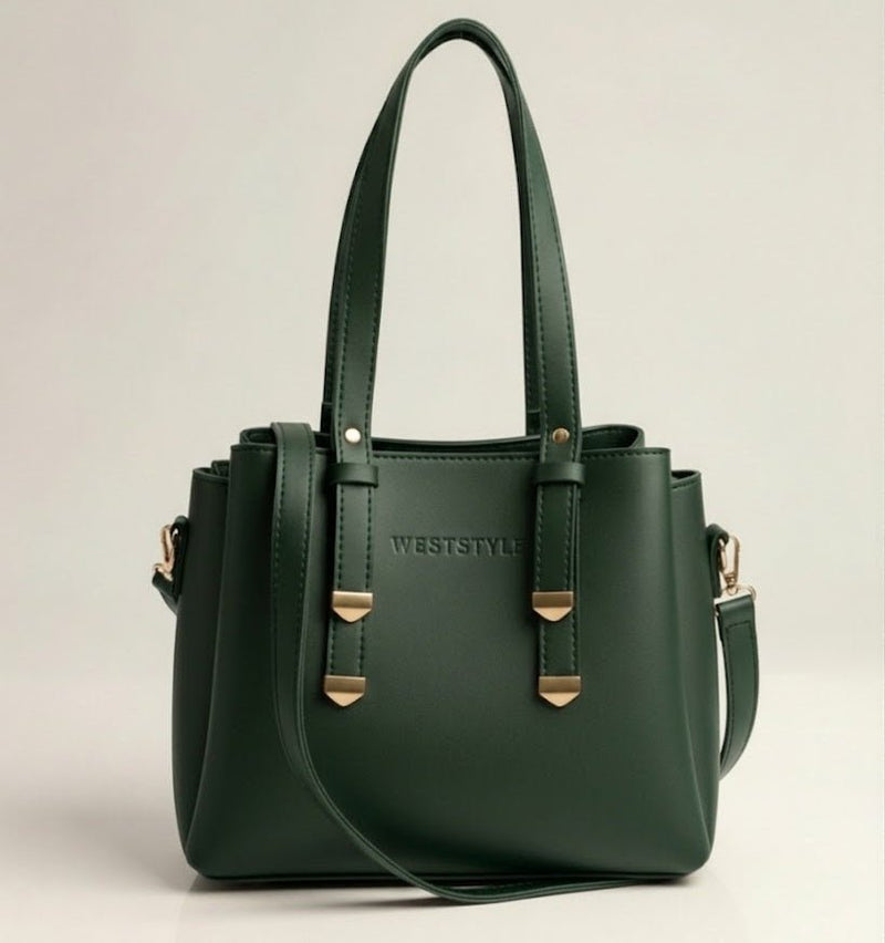Elegant Handbag with Detachable Shoulder Strap – Stylish Carry for Work & Casual Wear