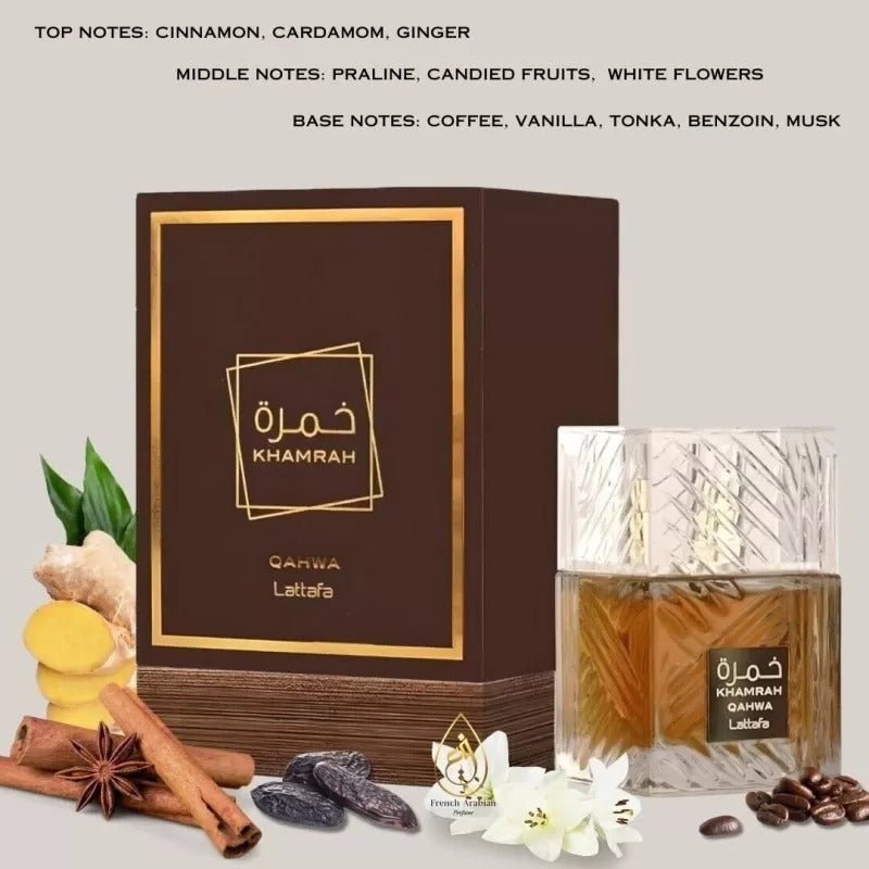 Imported Lattafa Khamrah Qahwa EDP – Warm Coffee & Spice Luxury Scent