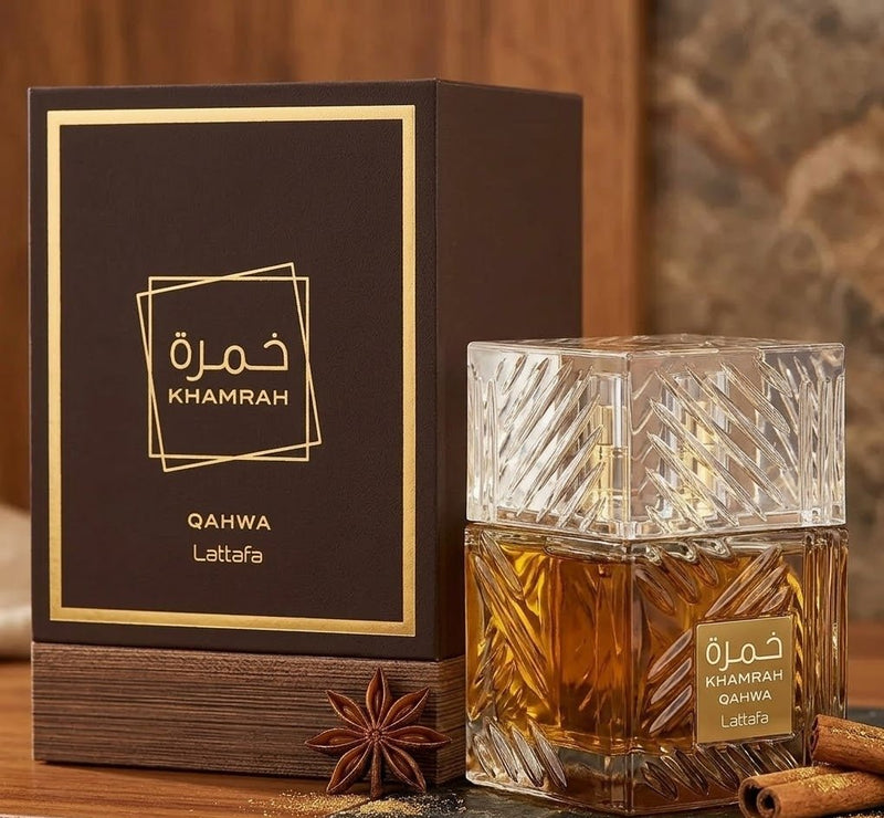 Imported Lattafa Khamrah Qahwa EDP – Warm Coffee & Spice Luxury Scent