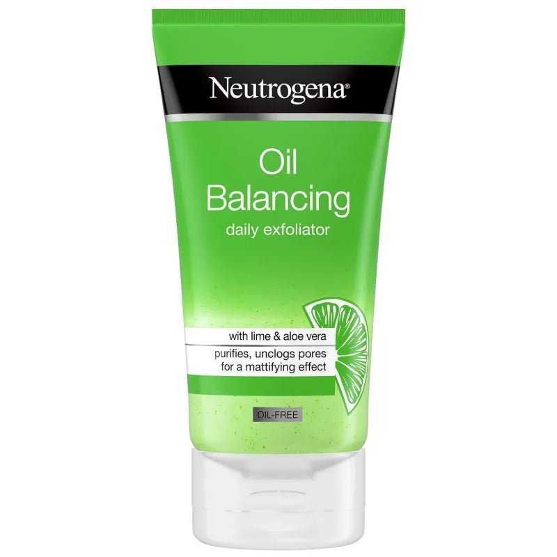 Neutrogena Oil Balancing Daily Exfoliator (Oil-Free) | Imported Face Scrub