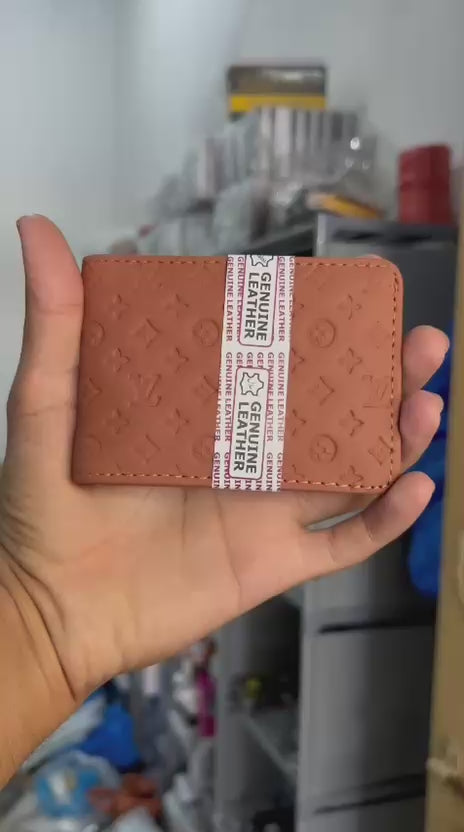 Premium LV-Style Leather Wallet for Men – Elegant & Stylish (with out box)